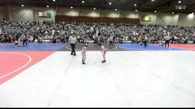 85 lbs Rr Rnd 1 - Brian Patrick, Gladiator WC vs Cain Mora, Spanish Springs WC