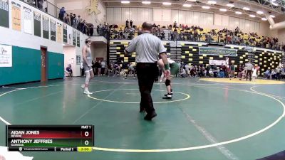 150 lbs Quarterfinal - Aidan Jones, REVERE vs Anthony Jeffries, GLENOAK