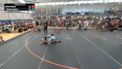 132 lbs Champ. Round 2 - Devan Garcia, Unattached vs Javen Gomez, Unattached