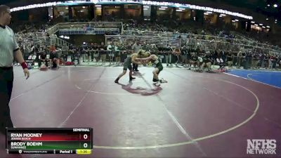 1A 126 lbs Semifinal - Brody Boehm, Suwannee vs Ryan Mooney, Jensen Beach