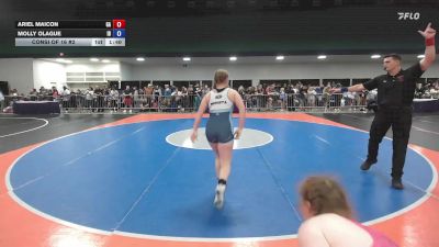 160 lbs Consi Of 16 #2 - Ariel Maicon, GA vs Molly Olague, ID