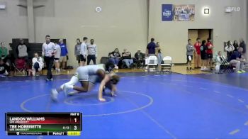 197 lbs Quarterfinal - Tre Morrisette, Life University vs Landon Williams, Life University