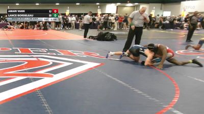 138 lbs Round Of 64 - Amari Vann, NJ vs Lance Bordeleau, NH