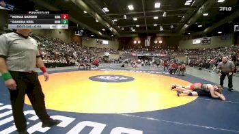 3rd Place Match - Noraa Darger, Kanab vs Dakoda Keel, Duchesne