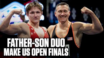 Father-Son Duo Make 2025 US Open Greco-Roman Wrestling Finals
