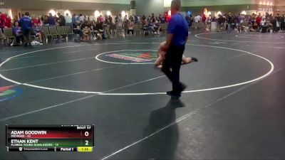 285 lbs Placement Matches (16 Team) - Adam Goodwin, Michigan vs Ethan Kent, Florida Young Gunslingers