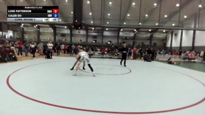 Junior FK - 126 lbs Cons. Round 3 - Luke Patterson, Oregon vs Caleb Do, UP Outlaw WC
