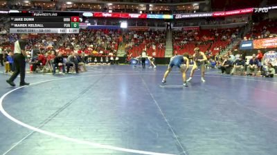 3A-150 lbs Cons. Round 2 - Jake Dunn, Urbandale vs Marek Kelsall, Pleasant Valley