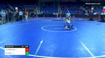 106 lbs Prelims - Ryan O'Rourke, Salem vs Hunter Crea, Hollis Brookline