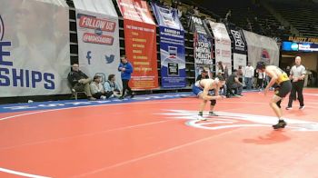 157 Class 2 lbs Cons. Round 1 - Tyler Hodge, Cassville vs Parker Lemmons, Notre Dame (Cape Girardeau)