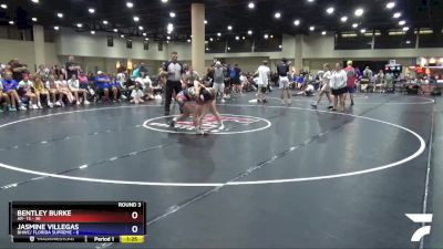 110 lbs Round 3 (6 Team) - Bentley Burke, AR- 15 vs Jasmine Villegas, BHWC/ Florida Supreme