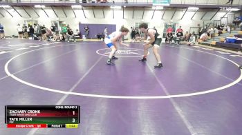 175 lbs Cons. Round 2 - Zachary Cronk, Tiger Wrestling Club vs Tate Miller, PSF