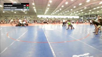 132 lbs Rr Rnd 3 - Utah Heady, Knights Wrestling Club-Black vs Thandon Bensink, Ragin Raisins Concord HS