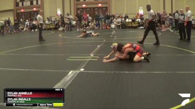 70 lbs Quarterfinal - Dylan Annello, Prophecy RTC vs Dylan Ingalls, Legends Of Gold