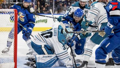 HIGHLIGHTS: Game 3 San Jose Barracuda vs Colorado Eagles | AHL Calder Cup Playoffs