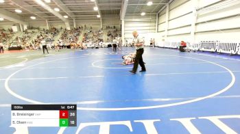 150 lbs Rr Rnd 1 - Brenan Breisinger, OMP Elem vs Steve Olsen, Ride Out Wrestling Club Green