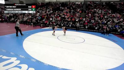 4A 115 lbs Quarterfinal - Chrissa Hawkes, Bear River vs Brynn Helt, Pine View