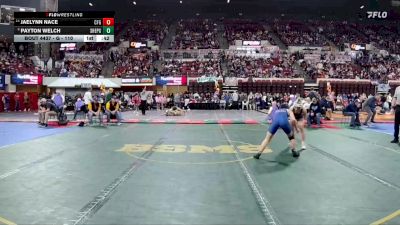 G - 110 lbs Cons. Round 4 - Payton Welch, Shepherd Girls vs Jaelynn Nace, Columbia Falls Girls