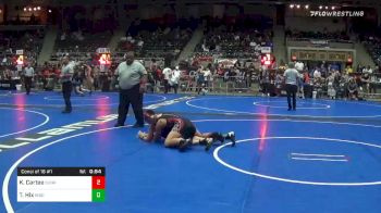 130 lbs Consolation - Kayden Cartee, Sunkist Kids/Monster Garage vs Titan Hix, Enid Youth WC