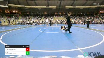 96 lbs Round Of 32 - Trey Manous, TWolves Youth Wrestling vs Tony Reinart, Newkirk Takedown Cub