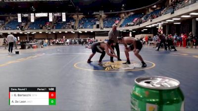 220 lbs Cons. Round 1 - Gianni Bertacchi, Fenwick vs Andre De Leon, Joliet West