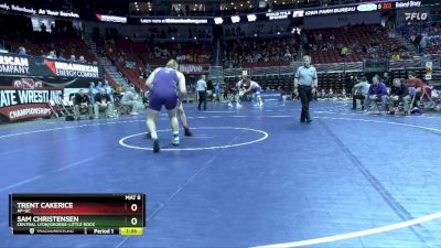 2A-285 lbs Champ. Round 2 - Sam Christensen, Central Lyon/George-Little Rock vs Trent Cakerice, AP-GC