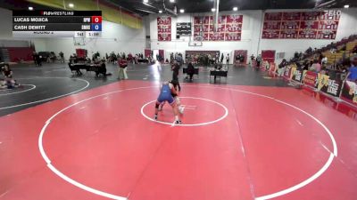 142-150 lbs Round 2 - Cash DeWitt, San Marcos High School vs Lucas Mojica, Rosemead Panther Wrestling