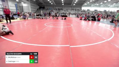 182 lbs Rr Rnd 2 - Colin McMahon, Fight Barn WC vs Jake Zadroga, Pursuit Wrestling Academy - Black