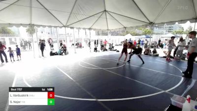 157 lbs Round Of 32 - Luke Vanbuskirk, Cvbjj vs Sean Najar, The Snake Pit