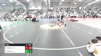 80 lbs Rr Rnd 2 - Myles Hoover, Quest School Of Wrestling Elem vs Zavier Olver, Mat Assassins Red