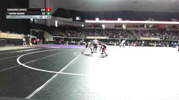 141 lbs Round Of 32 - Carlens Lapaix, Springfield Technical CC vs Kevin Kerns, Central Florida
