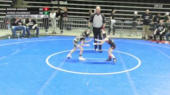 45 lbs Consi Of 4 - Brooke Johnson, Belvidere Braves vs Athena Kalvesmaki, Bridgewater