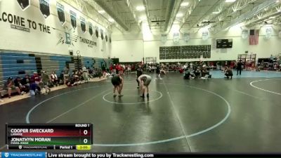 152-155 lbs Round 1 - Cooper Sweckard, Laramie vs Jonathyn Moran, Fossil Ridge