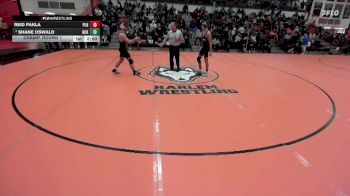 150 lbs Champ. Round 1 - Shane Oswald, Columbia (HICKMAN) (MO) vs Reid Pakla, Plainfield (NORTH)