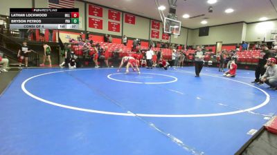 155 lbs Consi Of 4 - Lathan Lockwood, Hilldale vs Bryson Petros, Prague