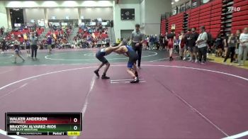 100 lbs Cons. Semi - Braxton Alvarez-rios, Tiger Elite Wrestling vs Walker Anderson, Stronghold