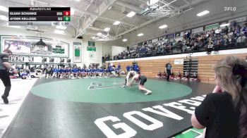 215 lbs Placement Matches (8 Team) - Ayden Kellogg, Rapid City Stevens vs Elijah Schunke, Brandon Valley