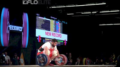 Lasha Talakhadze (GEO, +105) Sets New World Record Snatch At 220kg