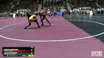 182 lbs Quarterfinal - SAVIAN GRAHAM, McAdory High School vs Jabias Robinson, Russell County