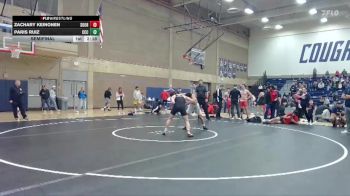 133 lbs Semifinal - Paris Ruiz, Clackamas Community College vs Zachary Keinonen, Southern Oregon