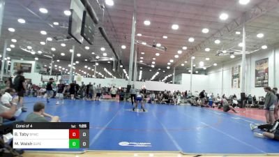 102 lbs Consi Of 4 - Braidyn Taby, Sly Fox Wrestling Club vs Mateo Walsh, Superior Black