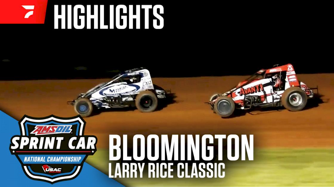 Highlights: USAC Sprints Larry Rice Classic at Bloomington