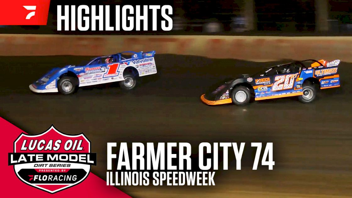 Highlights: Lucas Oil Late Models at Farmer City