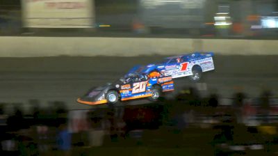 Ricky Thornton Jr. Reacts After Prevailing In Late Race Lucas Oil Late Model Battle At Farmer City