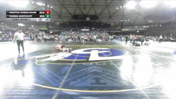 Boys 3A 138 lbs Cons. Round 5 - Torren Northcutt, Ridgeline vs Preston Duman-Dahm, Shelton