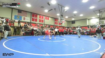 138 lbs Consi Of 8 #1 - Maximus Koehler, Tulsa Union vs Blain Morgan, Henryetta HS