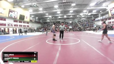 157 lbs Champ. Round 3 - Garrett Prock, Payson vs Isac Urias, Mohave