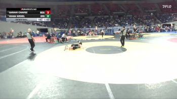 6A/5A Girls 100 Semifinal - Sarahi Chavez, McKay Girls vs Kiana Wedel, Century Girls