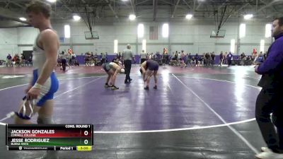 165 lbs Cons. Round 1 - Jesse Rodriguez, Buena Vista vs Jackson Gonzales, Cornell College