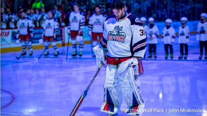 Hartford Wolf Pack Goaltender Dylan Garand Delivers Shutout